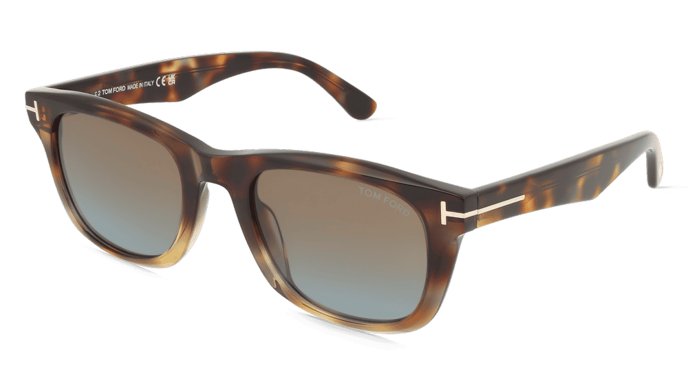 Tom Ford FT1076 KENDEL Havane Vue d'angle
