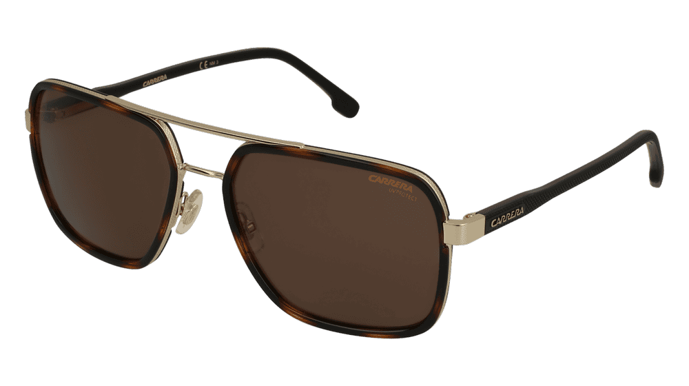 CARRERA 256/S Gold havana Corner View