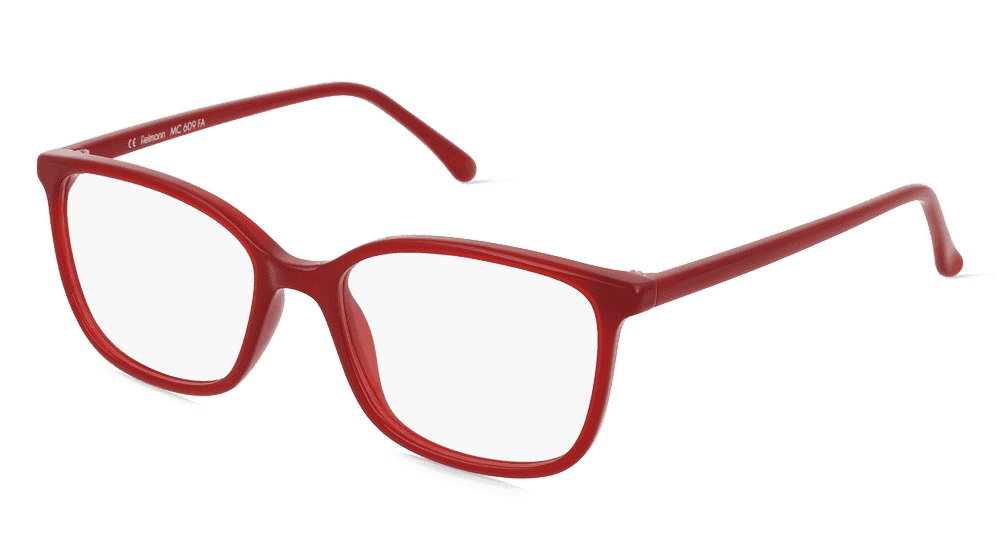 Fielmann MC 609 FA Rouge Vue d'angle