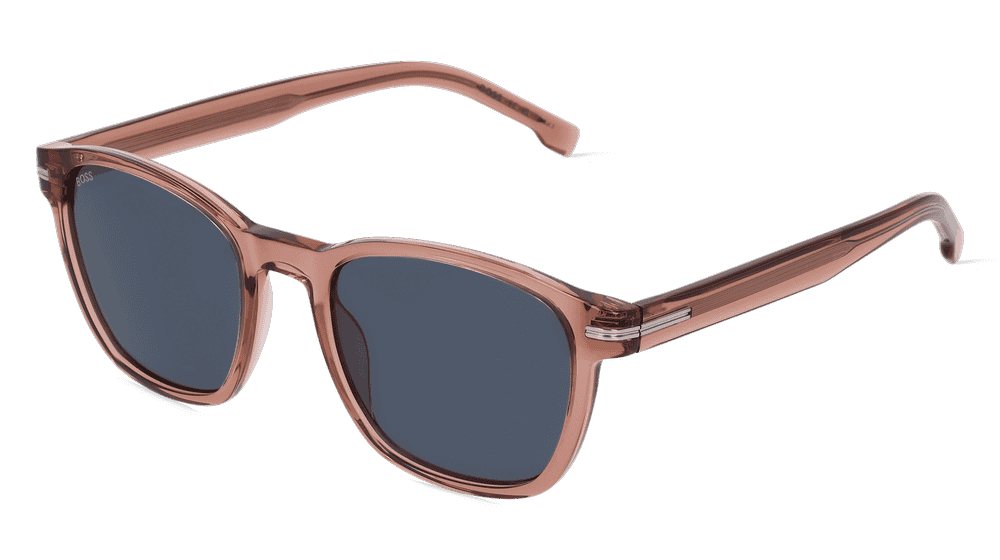 Boss 1505/S Brun transparent Vue d'angle