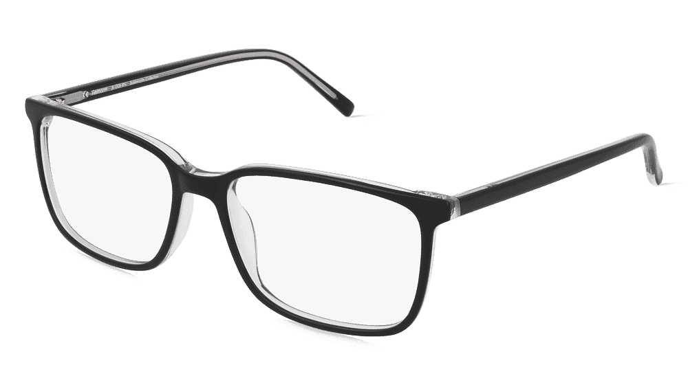 Fielmann JIL 006 RN Cristal noir Vue d'angle