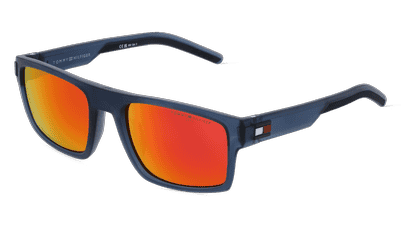 Tommy Hilfiger Eyewear TH 1977/S zwart mat Hoekaanzicht