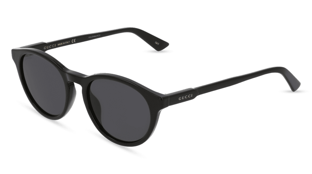 GUCCI GG1119S Noir brillant Vue d'angle