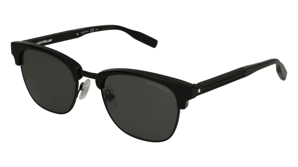 MONTBLANC MB0164S Gun black Corner View
