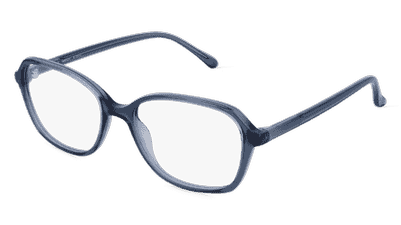 Fielmann BD 550 CL Rouge transparent Vue d'angle
