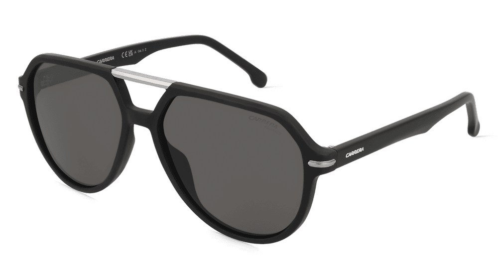 Carrera 315/S Noir mat Vue d'angle