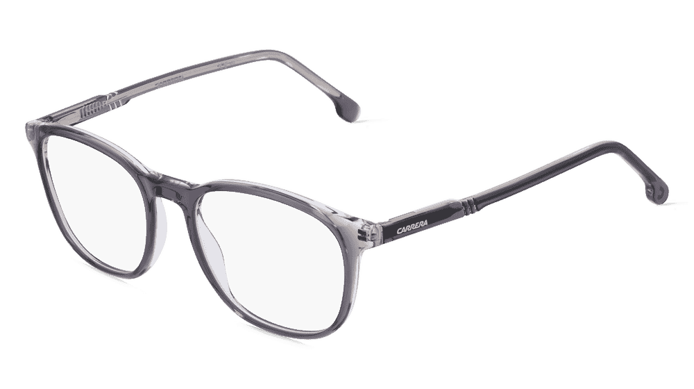 Carrera 1131 grijs transparant Hoekaanzicht