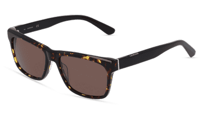 CALVIN KLEIN CK21708S Havanna donker Hoekaanzicht