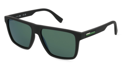Lacoste L6027S Bleu Vue d'angle