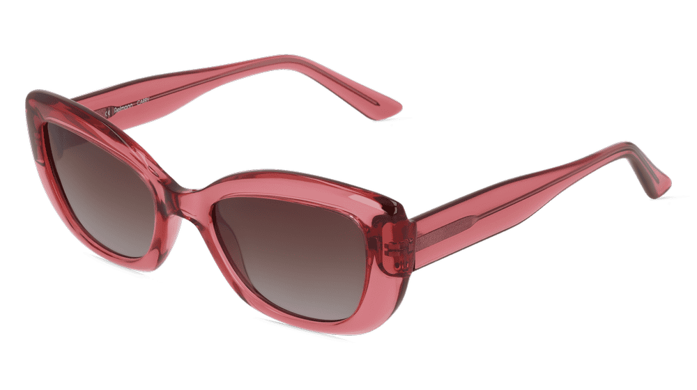 Fielmann OU 036 SUN FA CARRY roze transparant Hoekaanzicht