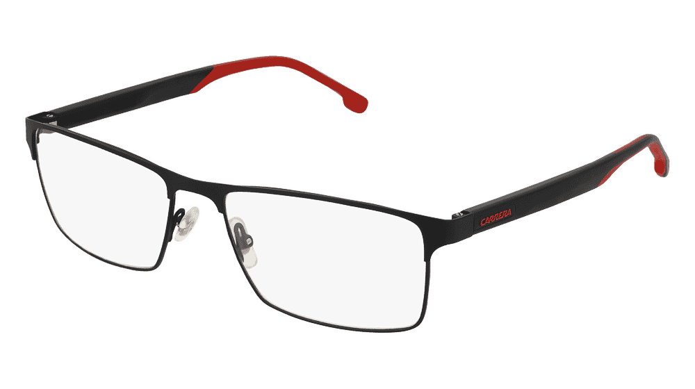 CARRERA 8863 Rouge noir Vue d'angle