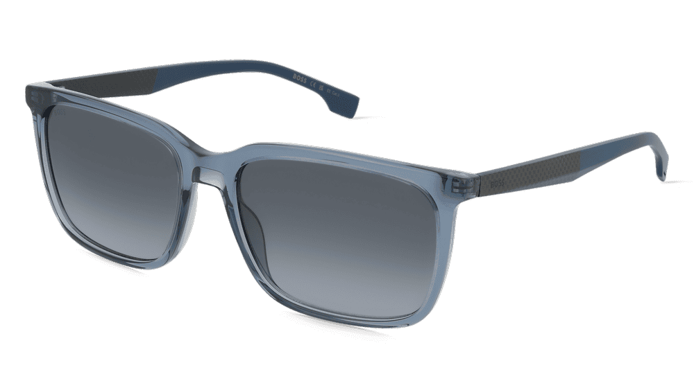 Boss 1579/S Bleu Vue d'angle