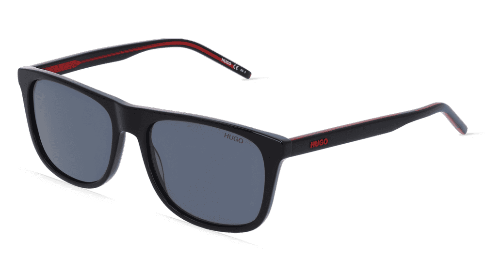 Hugo HG 1194/S Noir brillant Vue d'angle