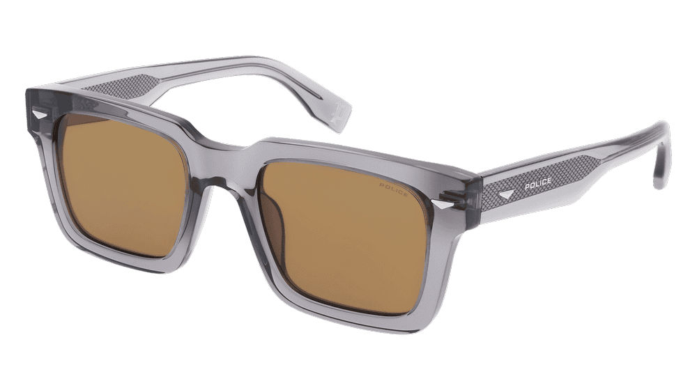 Police SPLQ88E Gris transparent Vue d'angle