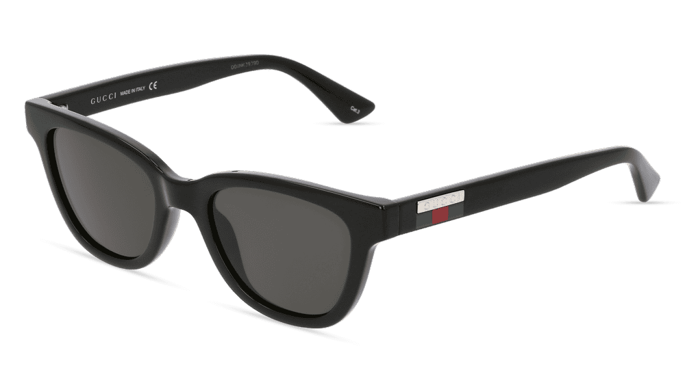 GUCCI GG1116S Noir brillant Vue d'angle