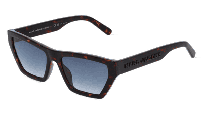 Marc Jacobs 657/S Noir brillant Vue d'angle