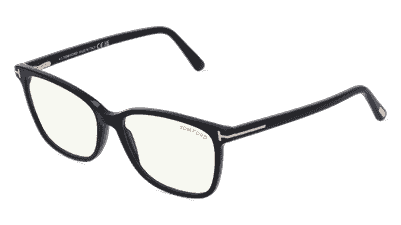 Tom Ford FT5842-BL Noir Vue d'angle