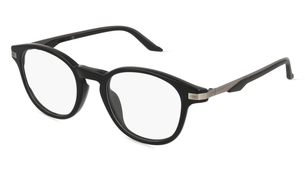 Puma PU0412O Noir transparent Vue d'angle