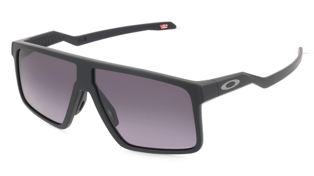 Oakley OO9285 zwart mat Hoekaanzicht