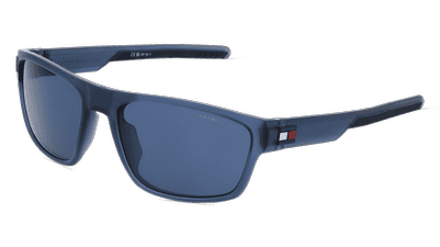 Tommy Hilfiger Eyewear TH 1978/S zwart mat Hoekaanzicht