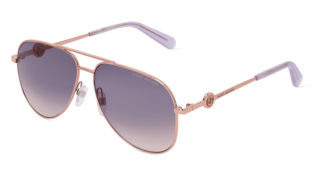 Marc Jacobs 653/S Cuivre mat Vue d'angle