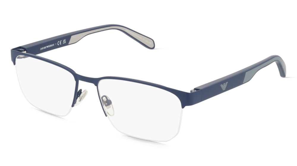 Emporio Armani 0EA1162 Bleu mat Vue d'angle