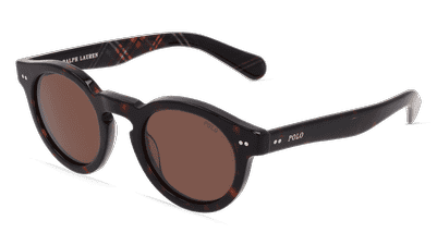 POLO RALPH LAUREN PH4165 Havanna glanzend Hoekaanzicht