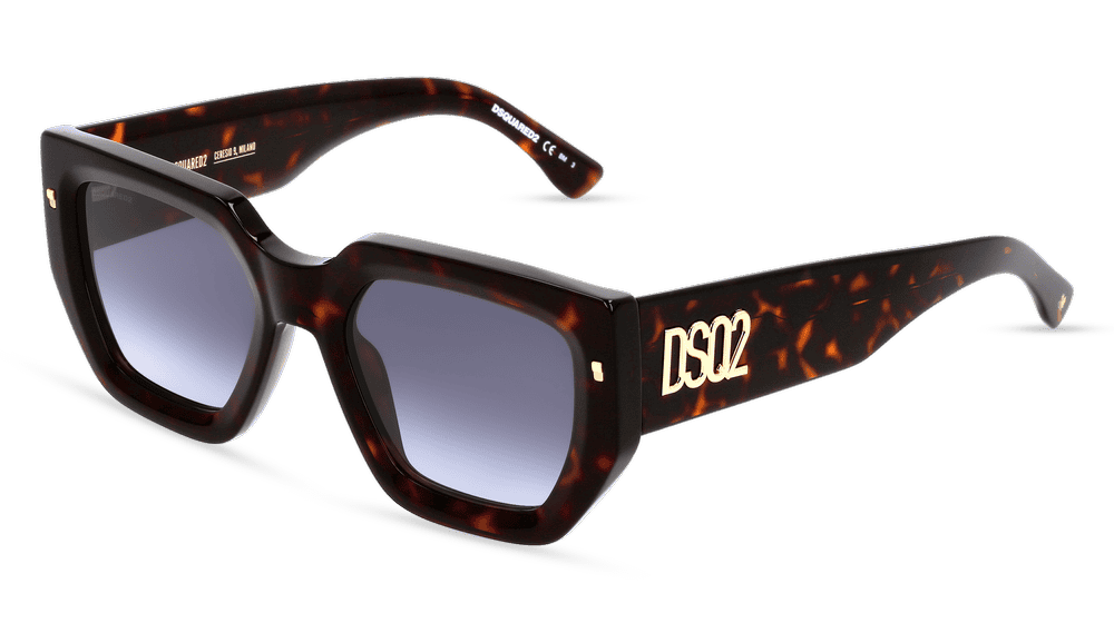 DSQUARED2 D2 0031/S Havanna donker Hoekaanzicht