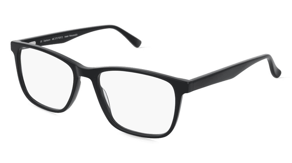 Fielmann ABC 075 FLEX CL Noir Vue d'angle
