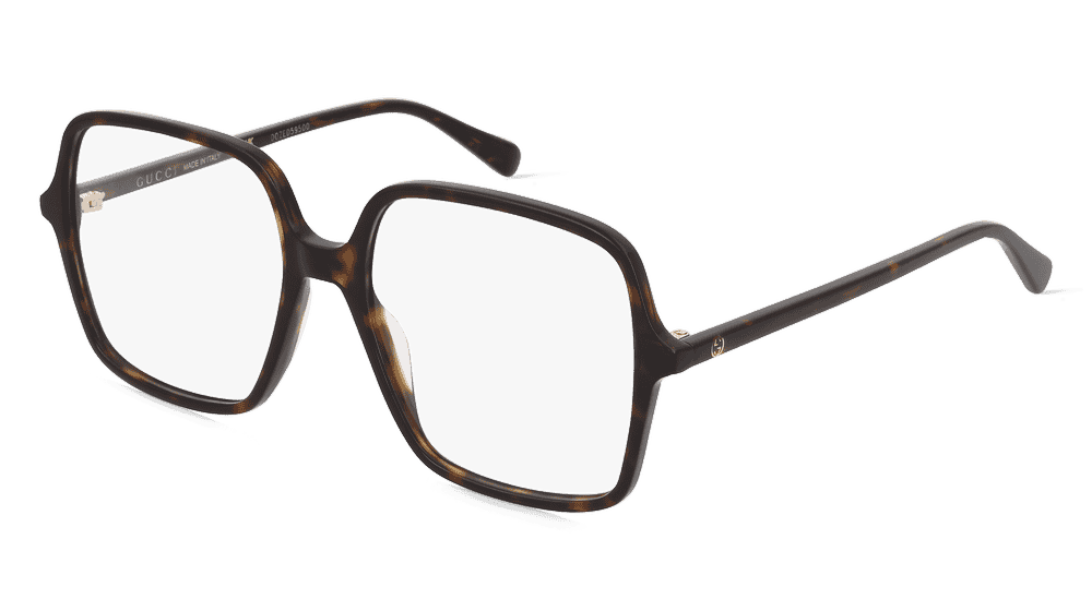 Gucci GG1003O havana Hoekaanzicht