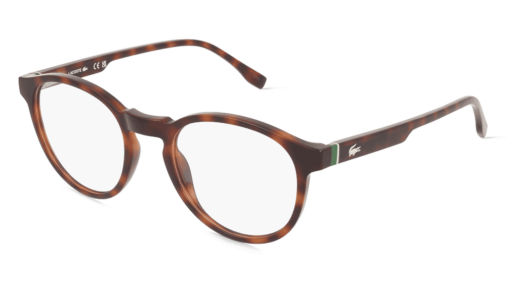 Lacoste L2950 Havane Vue d'angle