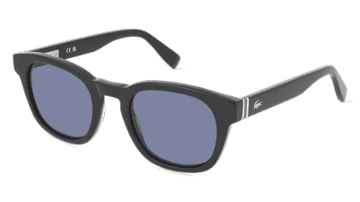 Lacoste L6015S zwart Hoekaanzicht