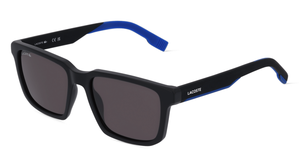 Lacoste L999S Noir mat Vue d'angle