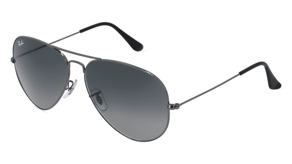 Ray-Ban RB 3025 AVIATOR gun Hoekaanzicht