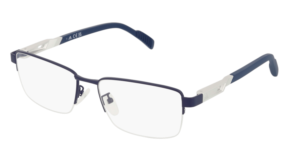 Adidas SP5026 blauw zilver Hoekaanzicht