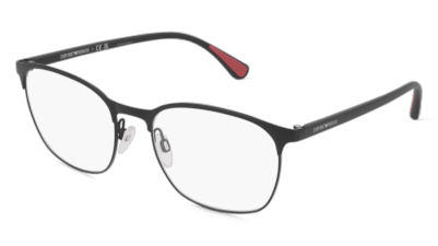 Emporio Armani EA1114 Noir Vue d'angle
