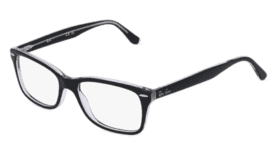 Ray-Ban RX5428 Bleu Havane Vue d'angle