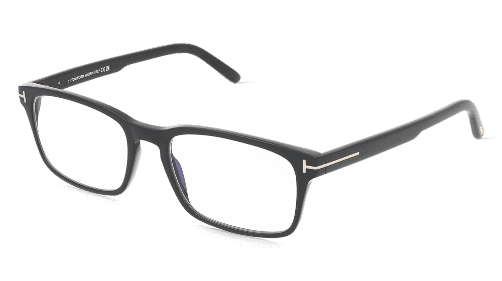 Tom Ford TOM FORD FT5938-B Noir brillant Vue d'angle