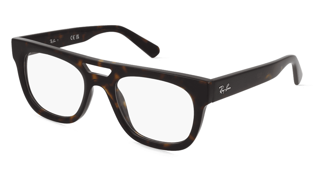 Ray-Ban RX7226 PHIL Havane Vue d'angle