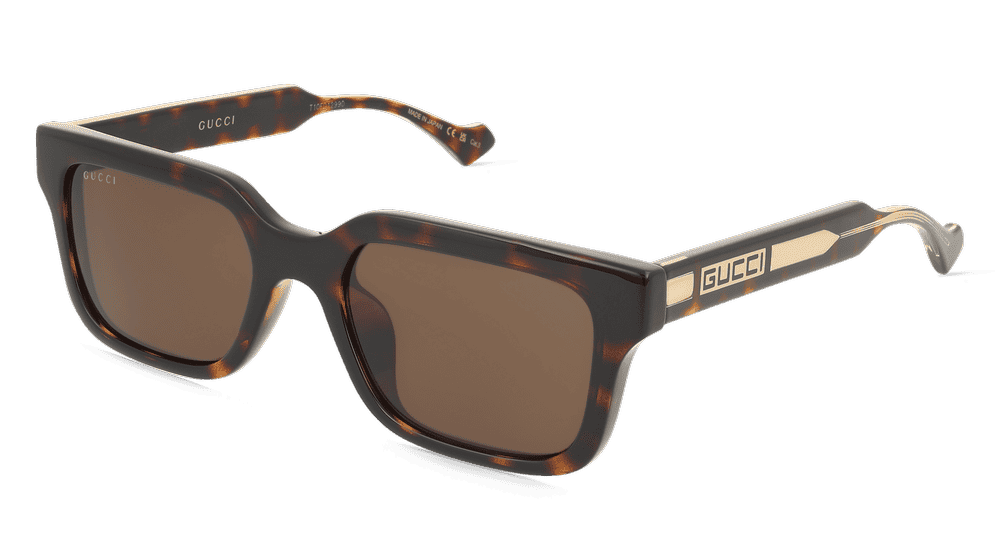 Gucci GG1732SK Havane Vue d'angle