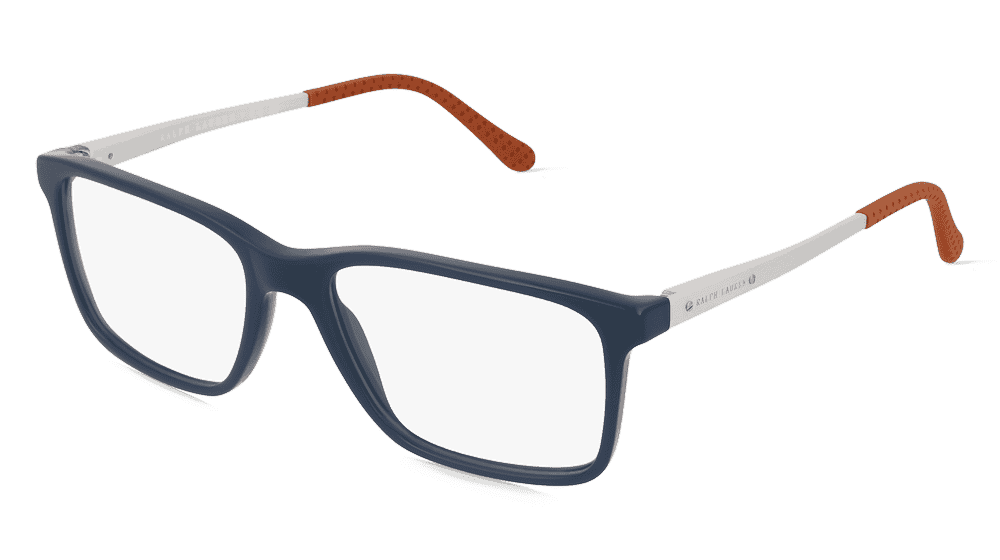 Polo Ralph Lauren RL6133 Bleu brillant Vue d'angle