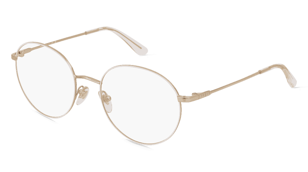 Vogue VO4177 Blanc doré Vue d'angle