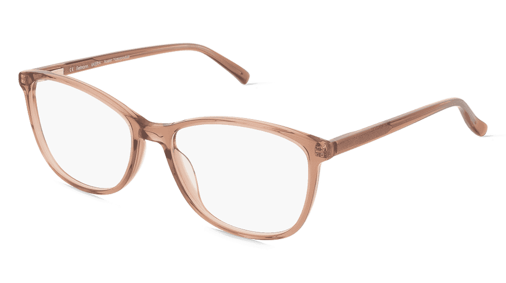 Fielmann ABC 081 FLEX CL VALERIA Brun transparent Vue d'angle