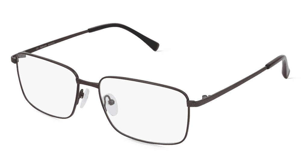 Fielmann BD 555 CL Gun donker Hoekaanzicht