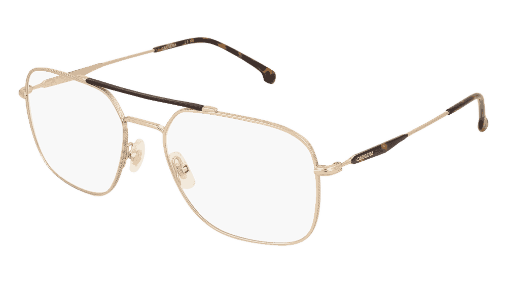 Carrera 290 Noir or Vue d'angle
