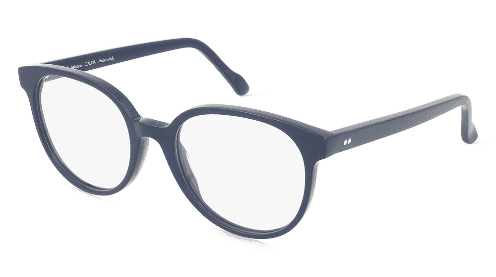 Fielmann MF 059 RN CLAUDIA Bleu brillant Vue d'angle