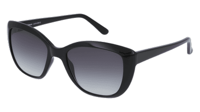 Edda Sun Noir brillant Vue d'angle