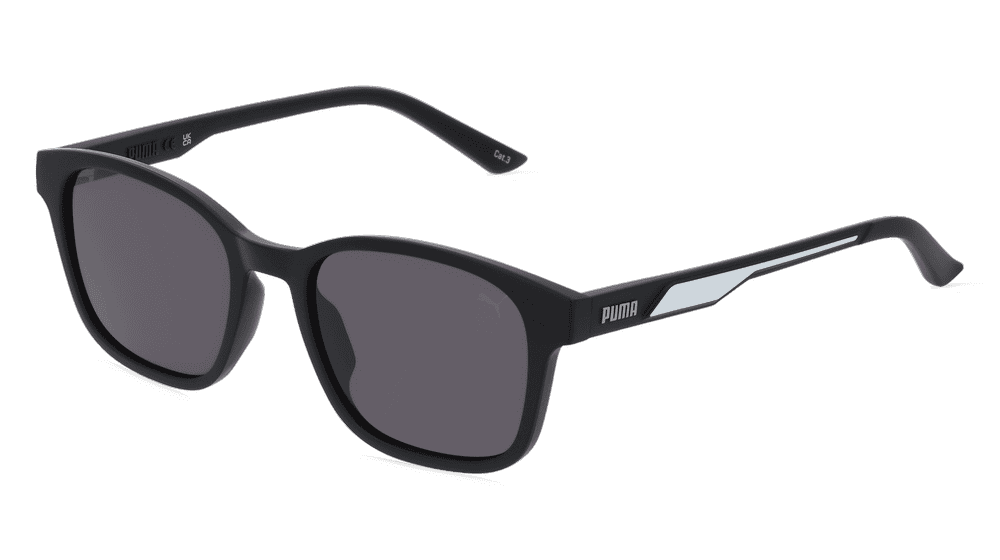 PUMA PU0385S Noir mat Vue d'angle