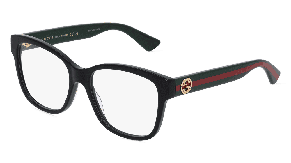 GUCCI GG0038ON zwart Hoekaanzicht