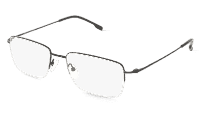 Fielmann BD 452 MOD CL Zwart glanzend Hoekaanzicht